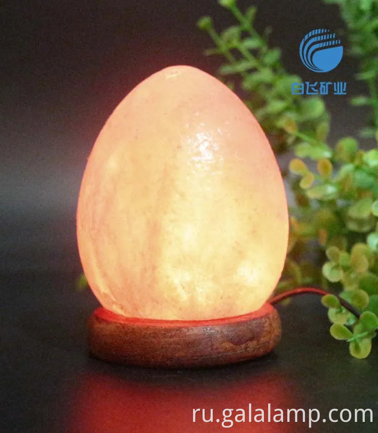 Оптовая гималайская солевая лампа со светодиодными фонарями для украшения дома